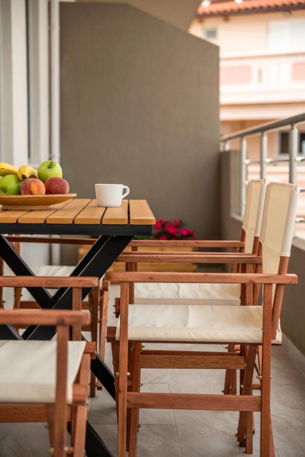 Romanza Kavros Apartment Paralia Kourna Ngoại thất bức ảnh