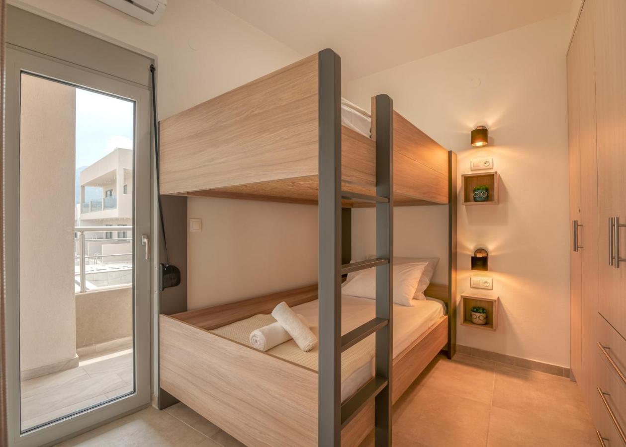 Romanza Kavros Apartment Paralia Kourna Ngoại thất bức ảnh