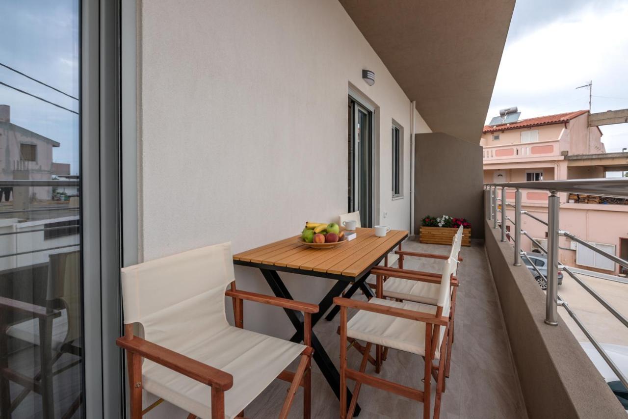 Romanza Kavros Apartment Paralia Kourna Ngoại thất bức ảnh